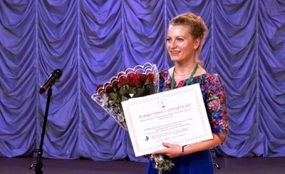Победитель VI Всероссийского профессионального конкурса «Воспитатель года России» 2015 
