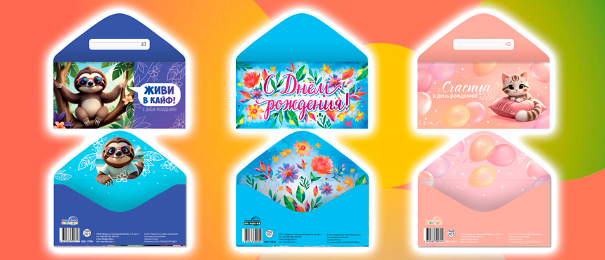 Элегантность, юмор или уют: выбираем идеальный конверт для денежного подарка