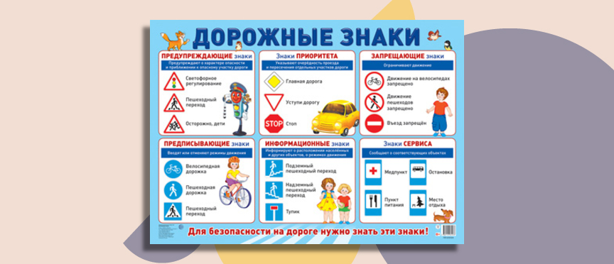 Безопасность на дороге: учим дошкольников распознавать дорожные знаки
