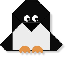 Оригами "Пингвин"