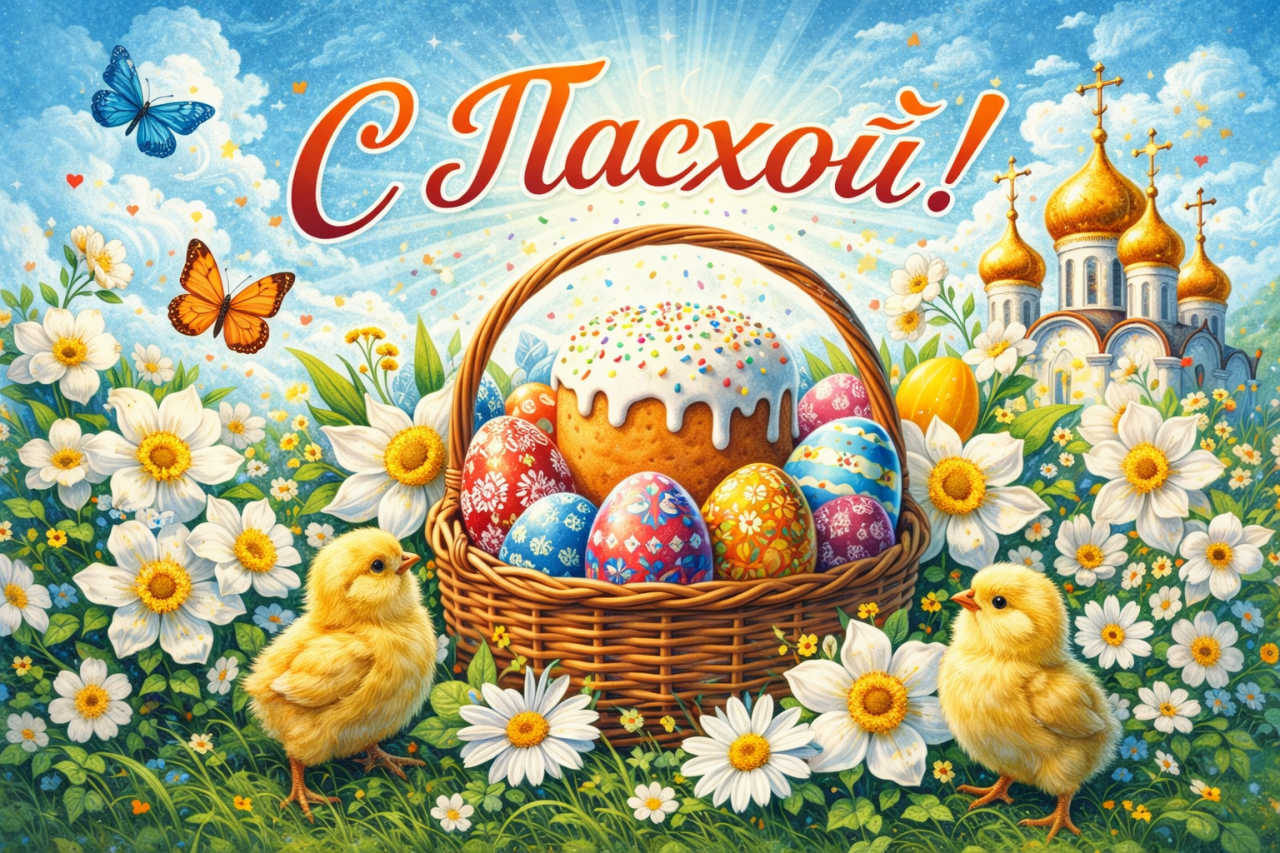 Со Светлым Христовым Воскресением! 